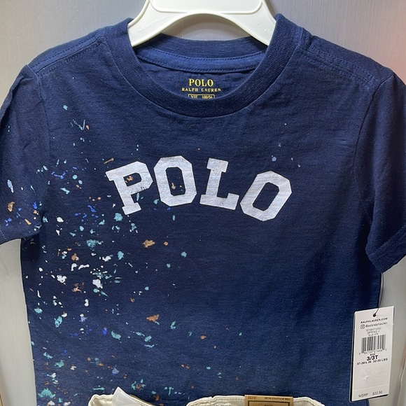 Brand new Polo Ralph Lauren Boys combo 3T Jeans and T-shirt - Picture 2 of 11